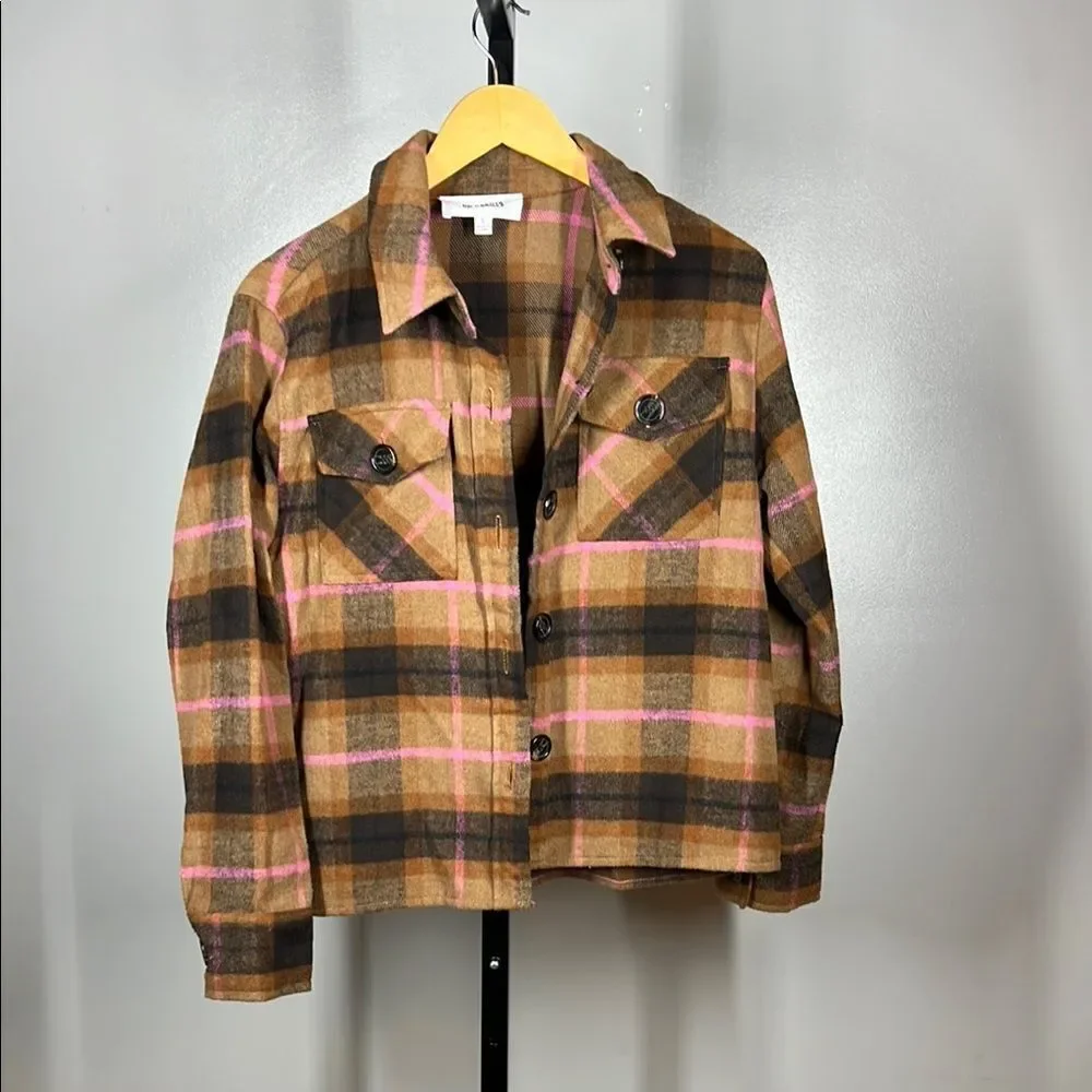 BB Dakota by Steve Madden Brown Utility Jacket